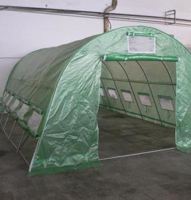 NEW popular greenhouses 10x4x2.3m Serre Tunnel De Jardin Film Greenhouses Supplies in China